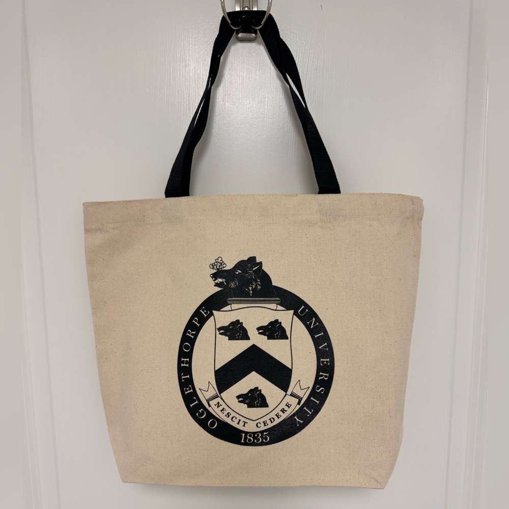 Oglethorpe University Crest Tote Canvas Bag